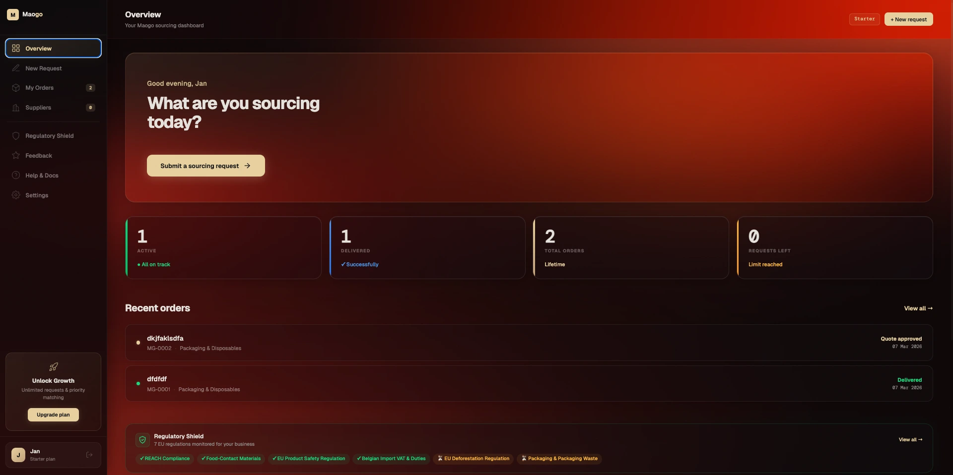 MaoGon Client Portal